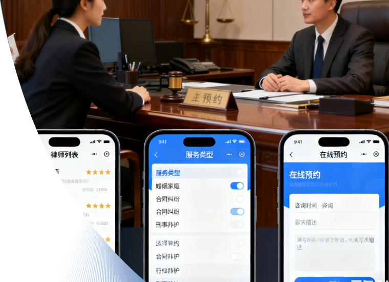 律師預(yù)約小程序開發(fā)